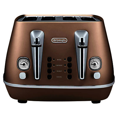 De'Longhi Distinta 4-Slice Toaster Bronze De'Longhi Distinta 4-Slice Toaster Bronze